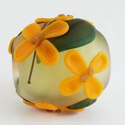 川北友果さん　桜のぐい呑み　ハンドメイド　一品もの 川北友果さん 桜のぐい呑み ハンドメイド 一品もの