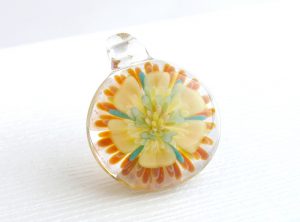 102045 北島知幸 glass flowers レモン