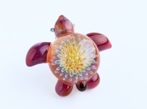 102058 北島知幸 海亀(ホヌ)深海の花